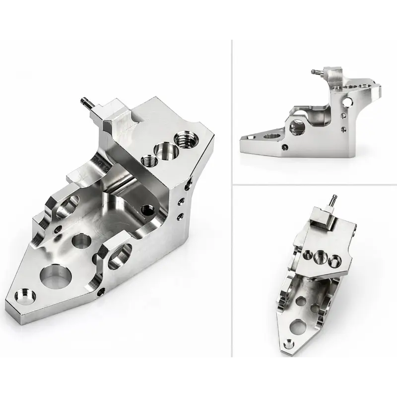 Boîtier d'usinage CNC avec support en acier inoxydable de précision - Système de turbine à gaz